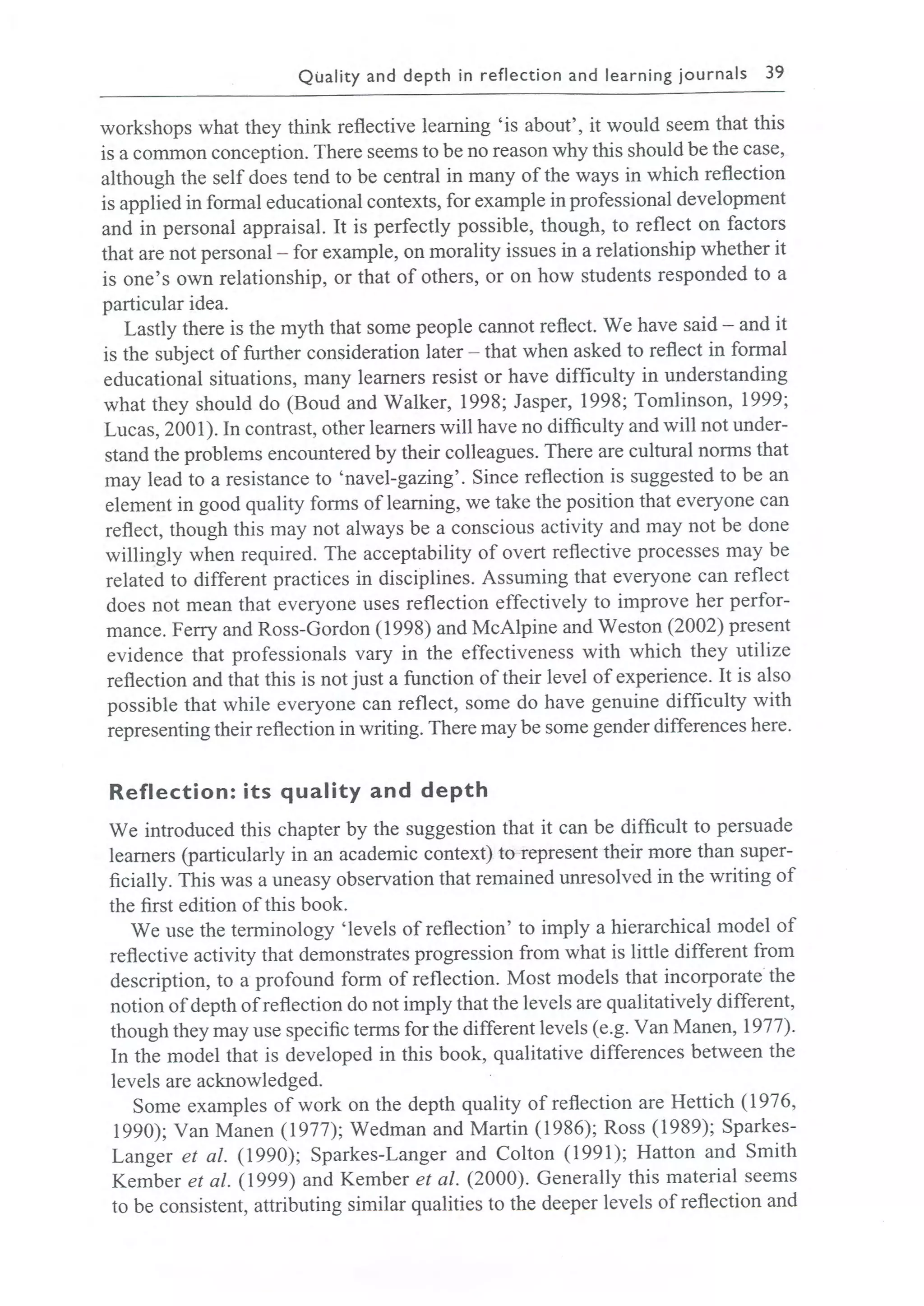 Learning journals completo