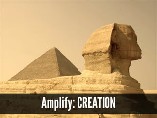 Amplify: CREATION

 