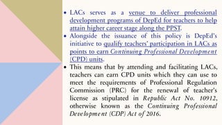 A Presentation on the Learning Action Cell | PDF