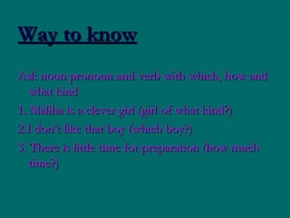 Learning adjective through poem PPT