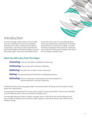 Learning agility | PDF