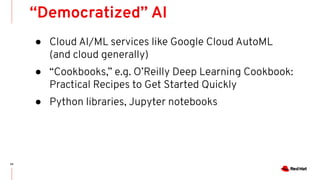 The good the bad and the ugly: Getting started doing AI | PDF