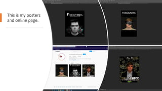 This is my posters
and online page.
 