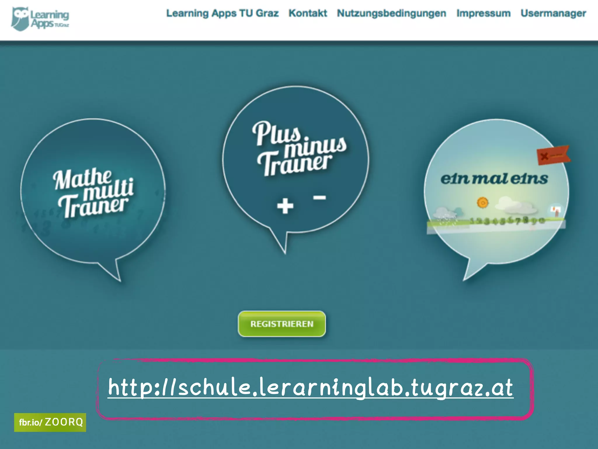 http://schule.lerarninglab.tugraz.at  
 