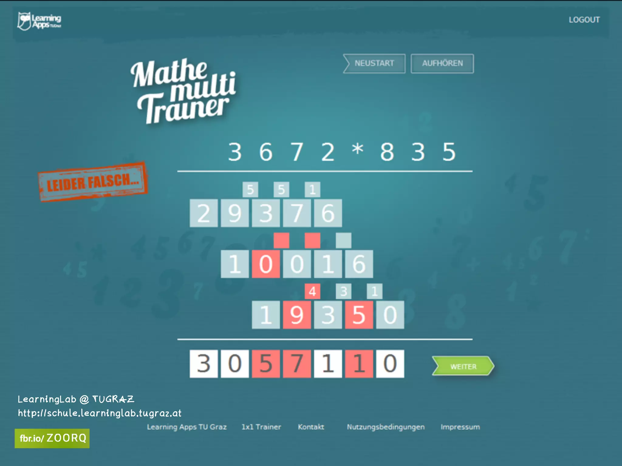 LearningLab @ TUGRAZ 
http://schule.learninglab.tugraz.at
 