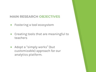 Learning analytics for location based serious games | PPT