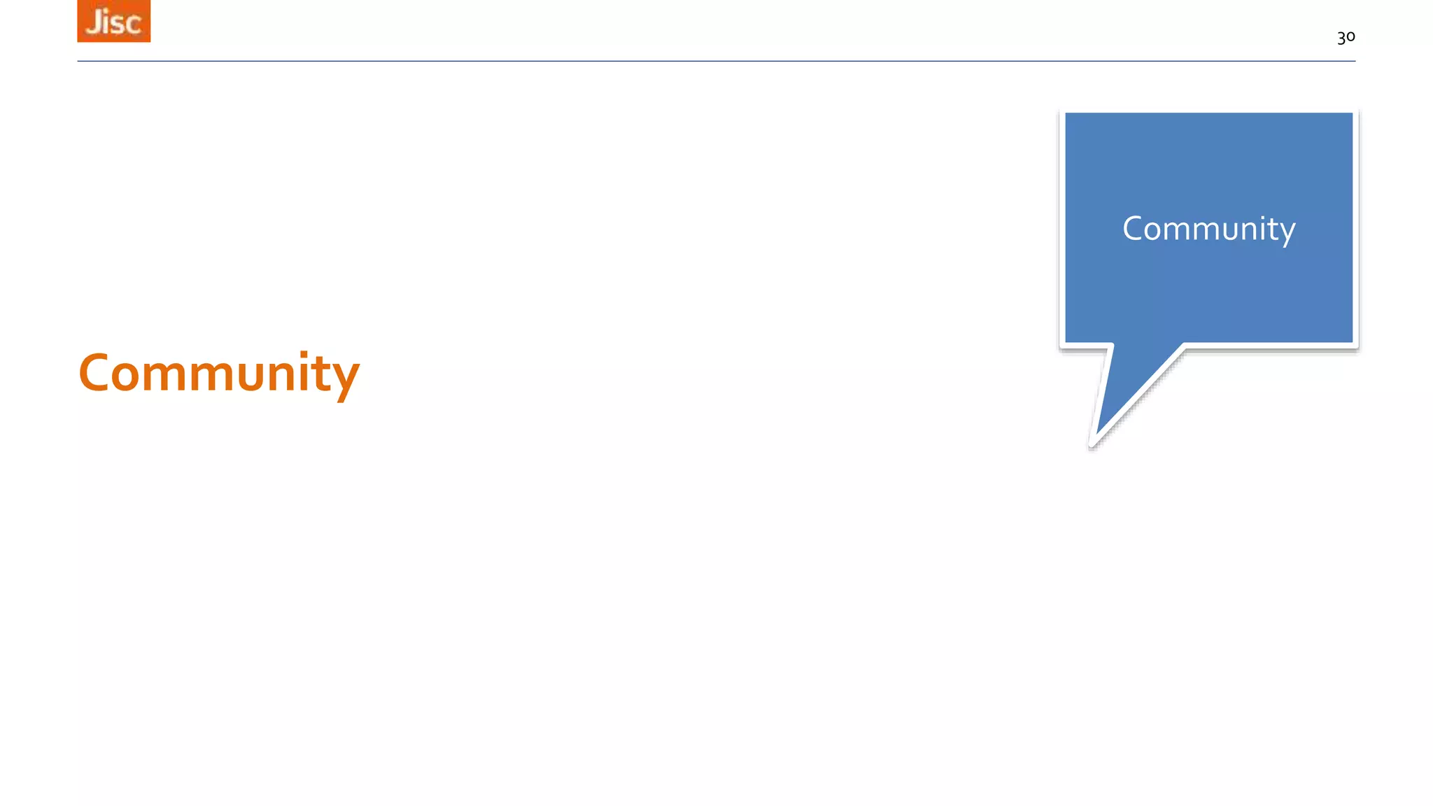 30
Community
Community
 