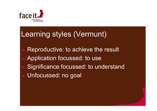 Curriculum & learning