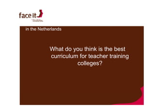 Curriculum & learning