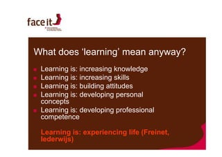 Curriculum & learning