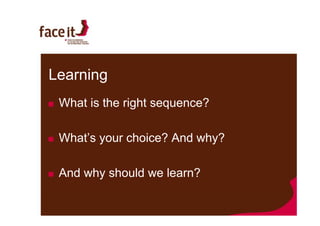 Curriculum & learning