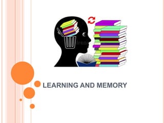 LEARNING AND MEMORY
 