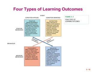 3 - 12
Four Types of Learning Outcomes
 