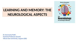 Neurological Foundations of Learning and Memory: Mechanisms and Types ...