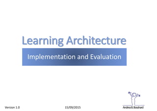 Learning architecture1.0