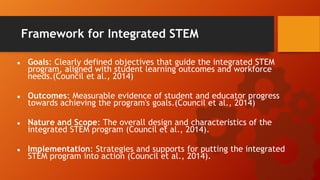 Learning Area Study - Science, Technology, Engineering, Mathematics ...