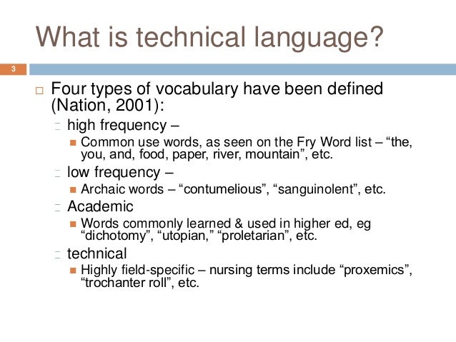 Learning a technical language: How modality impacts nursing students'…