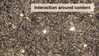Interaction around content
 