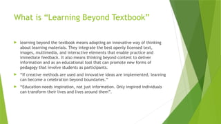 Learning beyond Textbooks by Rashid Iqbal.pptx