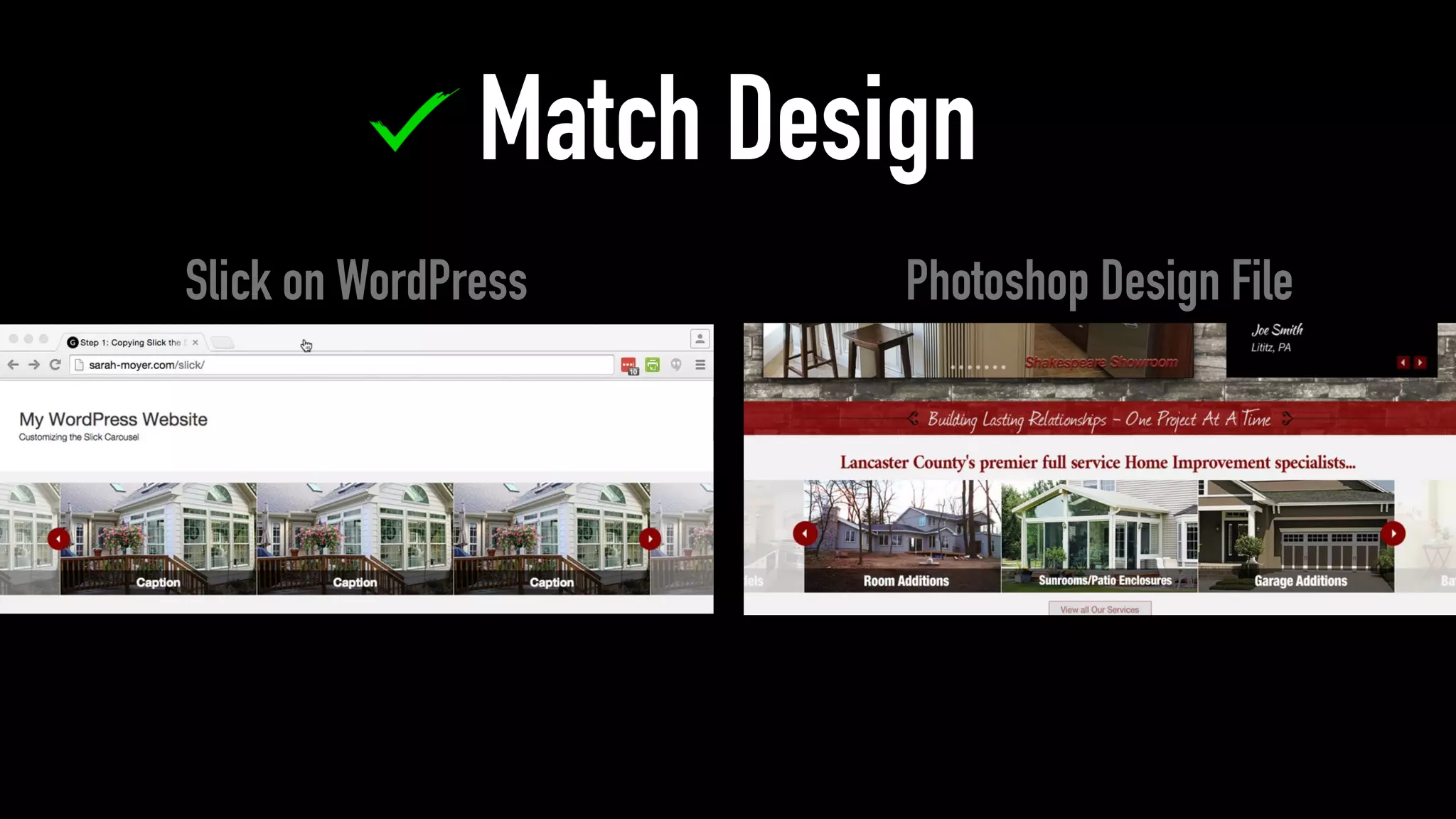 Match Design
Slick on WordPress Photoshop Design File
 