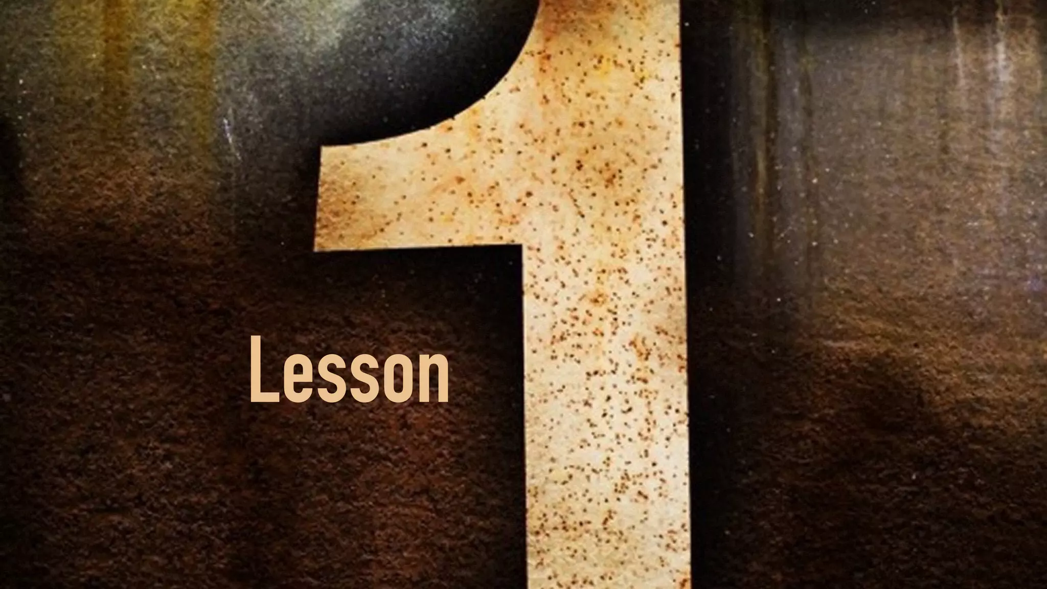 Lesson
 
