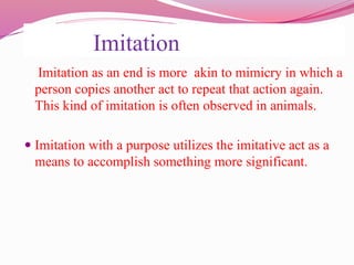 Learning by imitation | PPT | Free Download