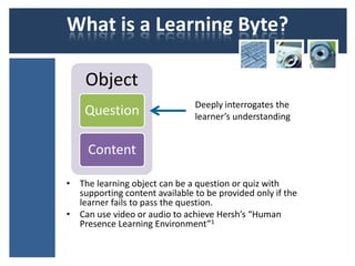 Learning bytes | PPTX