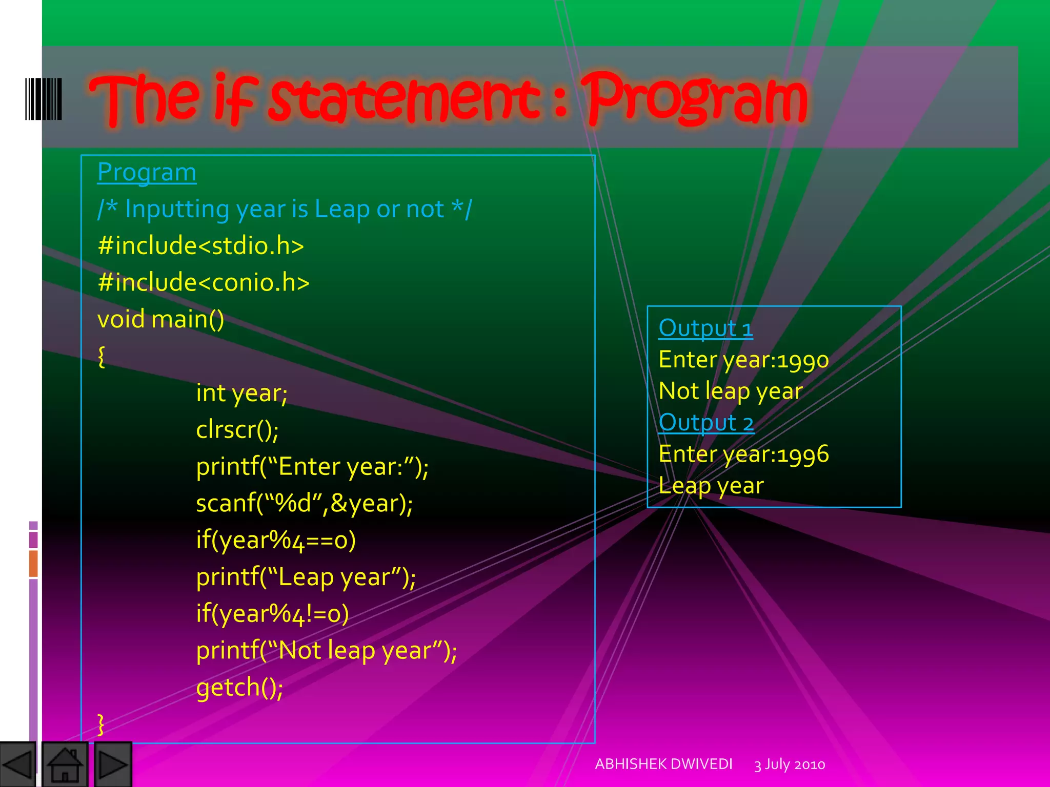 INTRODUCTION TO C PROGRAMMING | PPSX