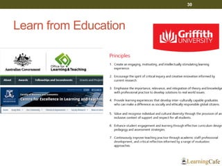 Learn from Education
30
 