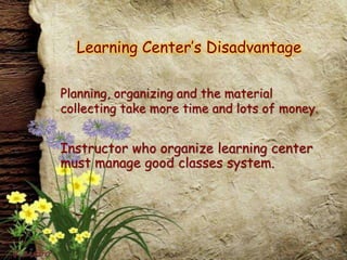 Learning center Presentation | PPTX