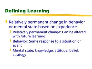 Learning Definition Types principles and examples | PPT