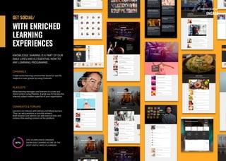 GET SOCIAL/
WITH ENRICHED
LEARNING
EXPERIENCES
 