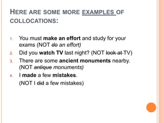 Learning collocations | PPTX