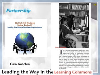 The library as learning commons | PPTX