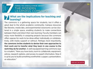 The library as learning commons | PPTX