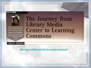 The library as learning commons | PPTX