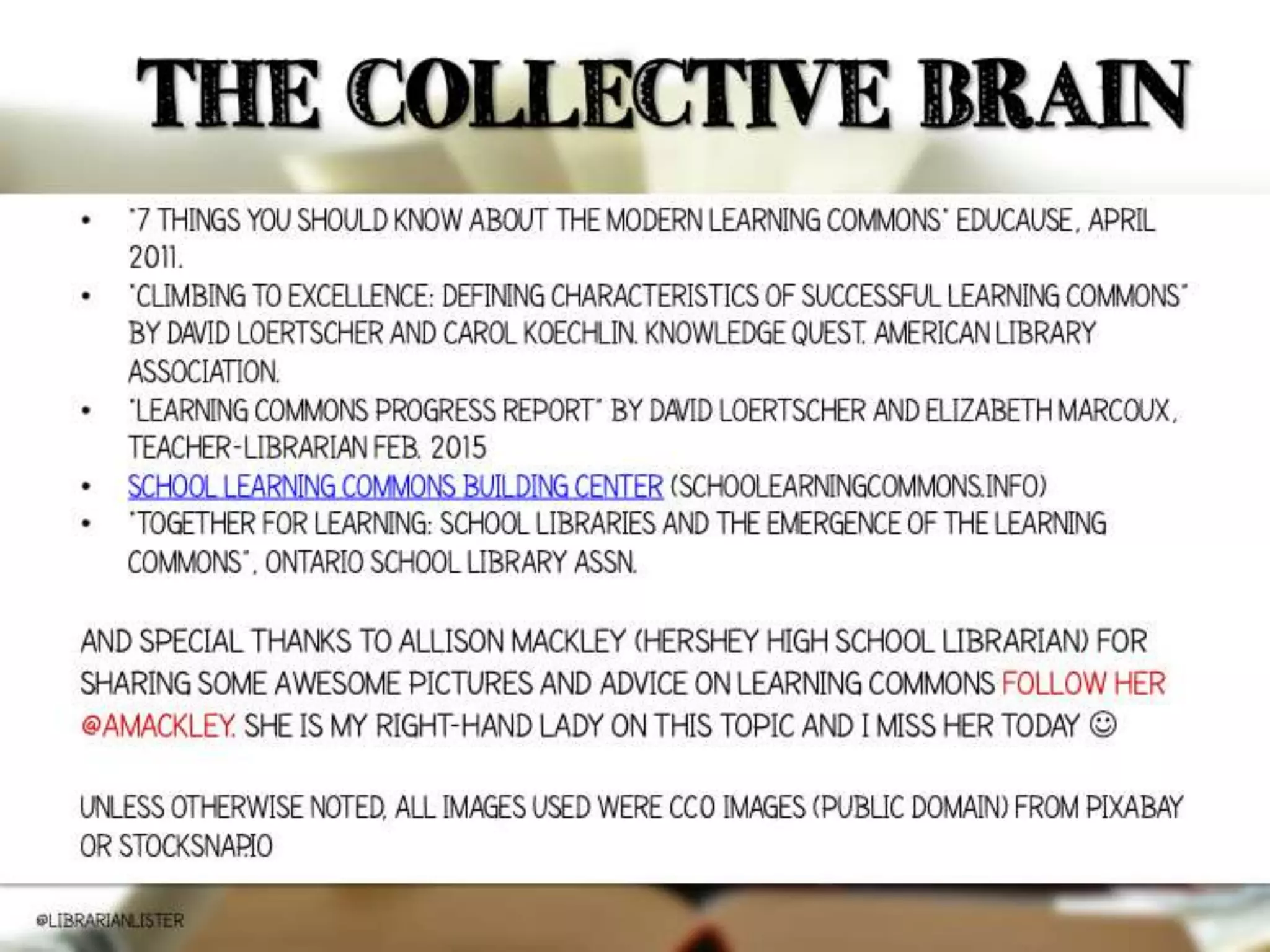 Library as Learning Commons