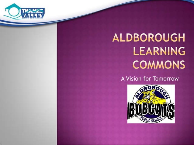 Learning commons vision | PPTX | Education industry | Industries