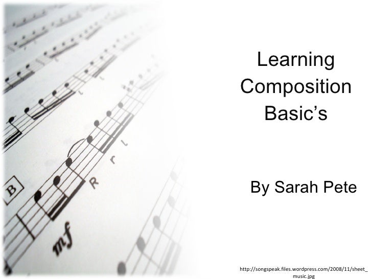 Learning composition basic’s CP presentation