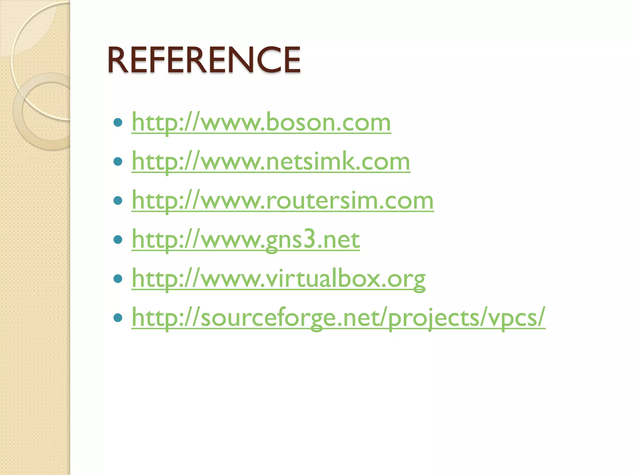 Learning Computer Network Through Network Simulation Program | PPT