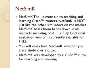 netsimk netsimk