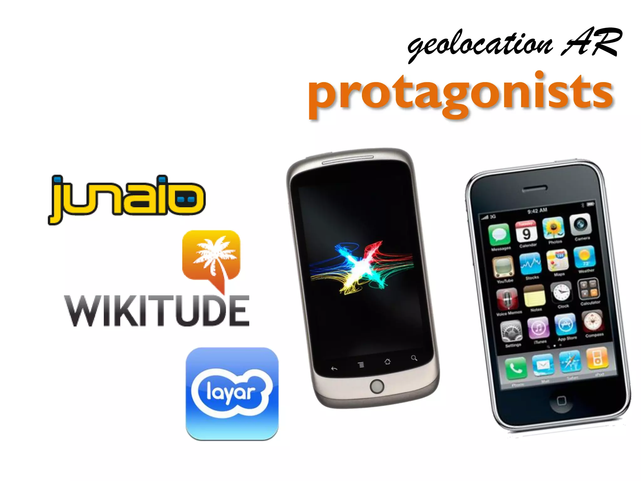 geolocation AR
triggers:

GPS
coordinates

Ipad2 por WIKITUDE

 