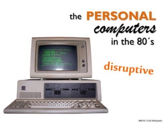 the

PERSONAL

computers
in the 80´s

IBM PC 5150 Wikipedia

 