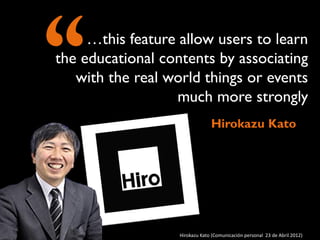 I believe that AR is the best
way to connect between the
the real world and the digital
contents ...

 