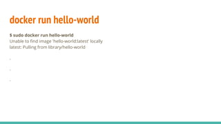 Introduction to Docker - Learning containerization XP conference 2016 ...