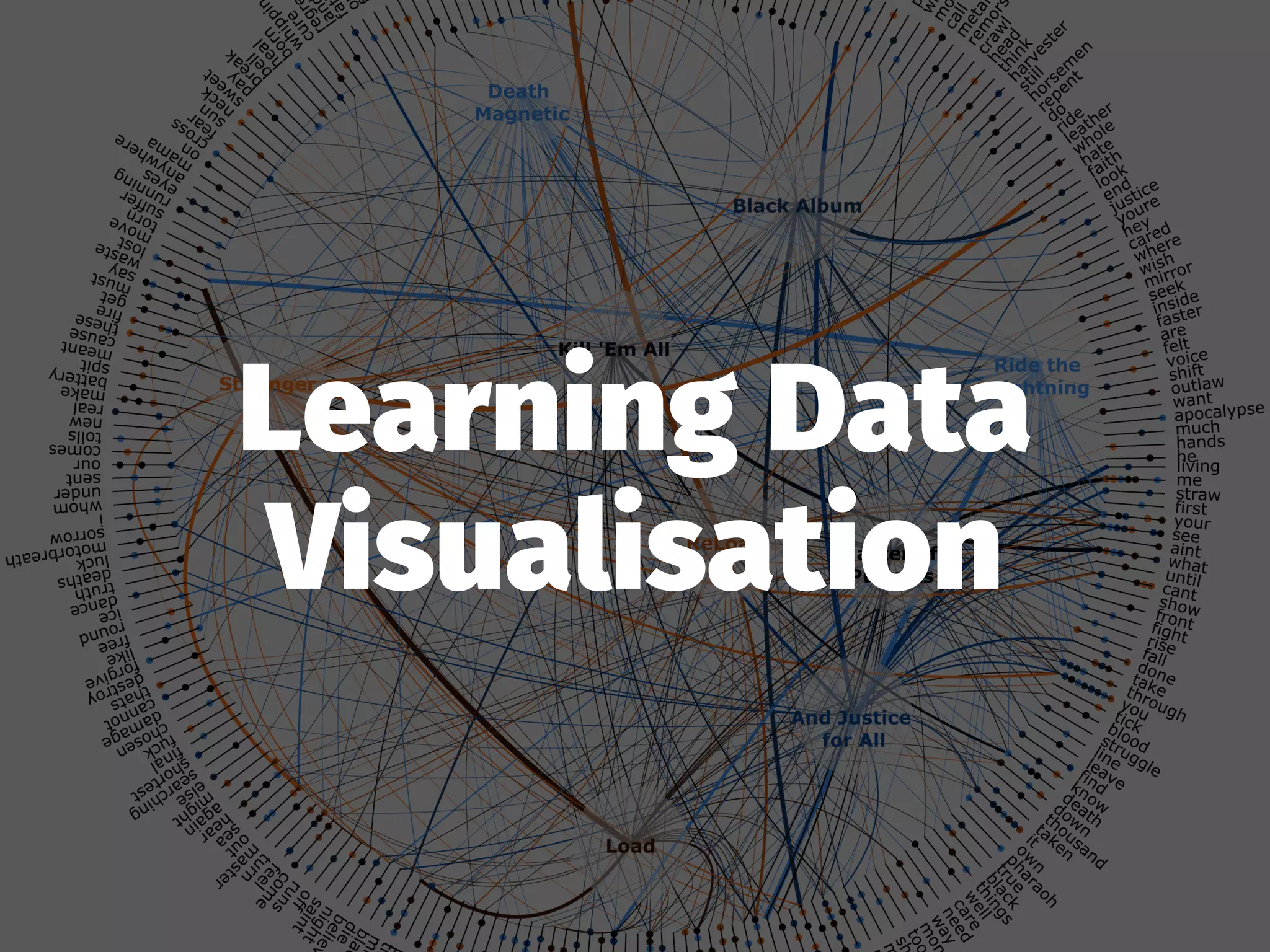 Learning Data
Visualisation