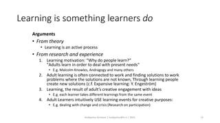 Learning, creativity and collective intelligence | PPTX