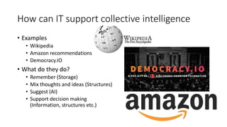 Learning, creativity and collective intelligence | PPTX