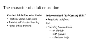 Learning, creativity and collective intelligence | PPTX