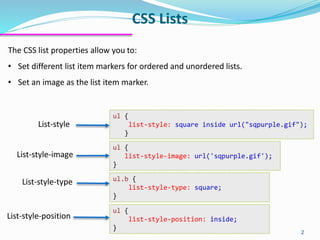 Web Design Course: CSS lecture 6